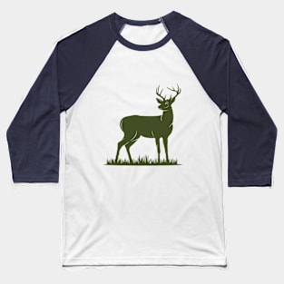 deer vector Baseball T-Shirt